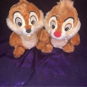Chip and Dale Disney Stuffed Animal Set
